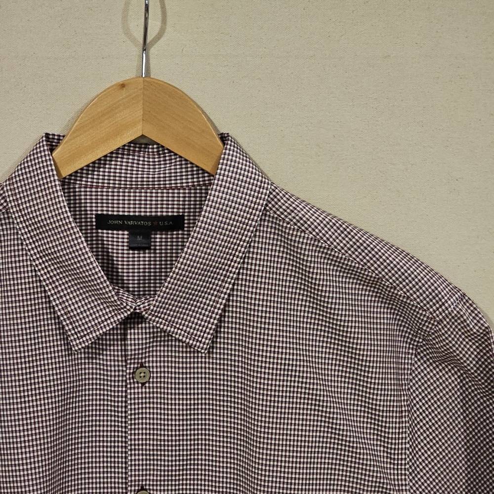 John Varvatos USA Short Sleeve Button Down M
